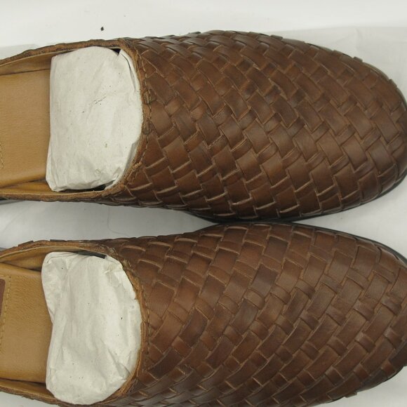 Decoys by Auditions brown braided leather slip on in 8.5N - Picture 6 of 7